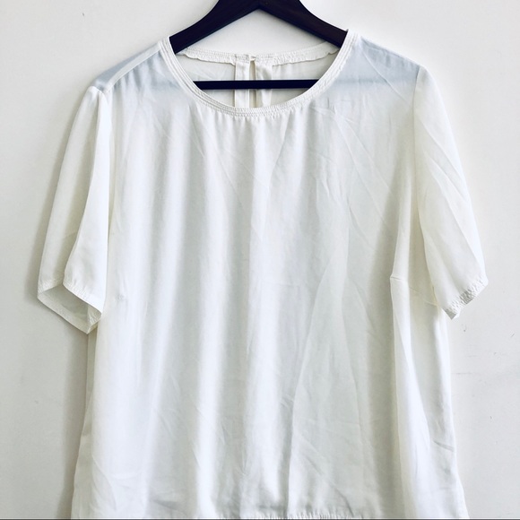 EUC  White top size 16 - Picture 2 of 5